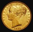 London Coins : A185 : Lot 1889 : Sovereign 1851 Marsh 34, S.3852C, EF/GEF the reverse choice, in an LCGS holder and graded LCSG 65