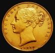 London Coins : A185 : Lot 1893 : Sovereign 1854 WW Incuse on truncation, Marsh 37, S.3852D, LCGS Variety 02, VF in an LCGS holder and...