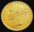 London Coins : A185 : Lot 1896 : Sovereign 1857 Marsh 40, S.3852D, EF/GEF in an LCGS holder and graded LCGS 65