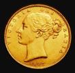 London Coins : A185 : Lot 1901 : Sovereign 1862 Narrow date, Marsh 45, S.3852D, LCGS Variety 01, EF in an LCGS holder and graded LCGS...