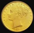 London Coins : A185 : Lot 1904 : Sovereign 1865 Marsh 50, S.3853, Die Number 21, EF in an LCGS holder and graded LCGS 65
