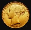 London Coins : A185 : Lot 1928 : Sovereign 1874M Shield Reverse, 4 of date with lower part of serif joined to right of base, LCGS var...