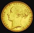 London Coins : A185 : Lot 1935 : Sovereign 1877M George and the Dragon, Marsh 99, S.3857, GVF/NEF with some small rim nicks