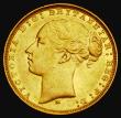 London Coins : A185 : Lot 1945 : Sovereign 1880M George and the Dragon, Marsh 102, S.3857, NEF with some minor contact marks