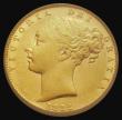 London Coins : A185 : Lot 1954 : Sovereign 1882M Shield Reverse, Marsh 63, S.3854A, VF/GVF the reverse retaining some lustre, in an L...