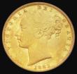 London Coins : A185 : Lot 1958 : Sovereign 1883M Shield Reverse, Marsh 64, S.3854A, VF in an LCGS holder and graded LCGS 45, rare, ra...