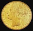 London Coins : A185 : Lot 1962 : Sovereign 1884M George and the Dragon, WW buried in truncation, Marsh 92, S.3857B, GEF the obverse r...