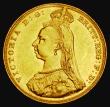 London Coins : A185 : Lot 1977 : Sovereign 1887M Jubilee Head, First Legend, Imperfect J in J.E.B. Marsh 131D, S.3867A, DISH M7, Near...