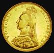 London Coins : A185 : Lot 1996 : Sovereign 1892 Marsh 130, S.3866C, DISH L16, GEF and lustrous with some contact marks