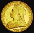 London Coins : A185 : Lot 2008 : Sovereign 1895M Marsh 155, S.3875, GEF and lustrous with some contact marks and small rim nicks