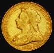 London Coins : A185 : Lot 2015 : Sovereign 1898 Marsh 149, S.3874, VF