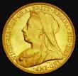 London Coins : A185 : Lot 2016 : Sovereign 1898M Marsh 158, S.3875, EF and lustrous with some minor contact marks