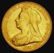 London Coins : A185 : Lot 2018 : Sovereign 1899 Marsh 150, S.3874, EF/About EF with some small rim nicks