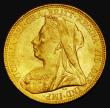 London Coins : A185 : Lot 2022 : Sovereign 1900 Marsh 151, S.3874, EF with some minor edge nicks