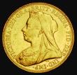 London Coins : A185 : Lot 2025 : Sovereign 1900S Marsh 169, S.3877, GEF and lustrous with some contact marks and edge nicks