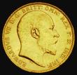 London Coins : A185 : Lot 2030 : Sovereign 1902 Marsh 174, S.3969, EF and lustrous with some small rim nicks