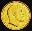 London Coins : A185 : Lot 2045 : Sovereign 1905S Marsh 207, S.3973, NEF/EF with some contact marks and edge nicks, the reverse lustro...