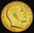 London Coins : A185 : Lot 2052 : Sovereign 1907P Marsh 200, S.3972, GVF with some contact marks