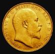 London Coins : A185 : Lot 2058 : Sovereign 1908S Marsh 210, S.3973 GEF/EF and lustrous in an LCGS holder and graded LCGS 65, scarce i...