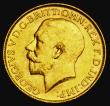 London Coins : A185 : Lot 2089 : Sovereign 1915M Marsh 233, S.3999, EF with some scratches in the obverse field