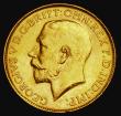 London Coins : A185 : Lot 2110 : Sovereign 1921P Marsh 260, S.4001, EF with some contact marks