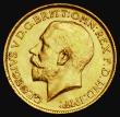 London Coins : A185 : Lot 2120 : Sovereign 1925M Marsh 243, S.3999, Lustrous UNC with minor contact marks, the reverse with some smal...