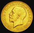 London Coins : A185 : Lot 2141 : Sovereign 1932SA Marsh 296, S.4005, EF