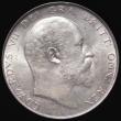 London Coins : A185 : Lot 2574 : Halfcrown 1909 ESC 754, Bull 3575, UNC with practically full lustre, the obverse with touches of pas...