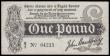 London Coins : A185 : Lot 3 : One Pound Bradbury T3.2 issued 1914 series Q/2 04215, pleasant Good VF two banker's stamps on t...