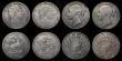 London Coins : A185 : Lot 3040 : Crowns (4) 1818 LVIII ESC 211, Bull 2005 VG, 1819 LX ESC 216, Bull 2003 VG, 1844 Cinquefoil stops on...