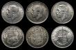 London Coins : A185 : Lot 3148 : Halfcrowns (3) 1919 Smaller reverse design with 9's in the date more upright, the 1's on t...