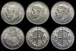 London Coins : A185 : Lot 3154 : Halfcrowns (3) 1922 ESC 769, Bull 3723, Davies 1683 dies 3D NEF, 1928 ESC 777, Bull 3734, Davies 170...