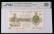 London Coins : A185 : Lot 36 : Ten Shillings Bradbury Third Issue T20 Red Dash in No. in serial number, 16th December 1918 serial n...