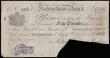 London Coins : A185 : Lot 422 : Faversham Bank Five Pounds dated 1 Oct 1887, No. 8868 for Hilton, Rigden & Rigden, (Outing786d),...