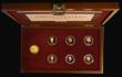 London Coins : A185 : Lot 844 : Sovereigns and Half Sovereigns a 7-coin set 'Queen Elizabeth II Royal Portrait Collection'...