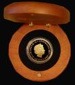 London Coins : A185 : Lot 895 : Australia 25 Dollars Gold 'Sovereign' 2017 Proof FDC in the Perth Mint box of issue with c...