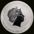 London Coins : A185 : Lot 896 : Australia 30 Dollars 2014 Chinese Lunar Year of the Horse, One Kilo of .999 Silver, KM#2115 UNC in c...