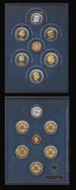 London Coins : A185 : Lot 914 : Gibraltar Sets (2) 2015 Winston Churchill - Inspiration to a Nation a 6-coin set comprising Ten Poun...