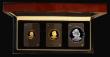London Coins : A185 : Lot 924 : Isle of Man 2019 a 3-coin  set comprising Gold Quarter Angel 2019 One Quarter Ounce, Gold One Tenth ...