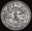 London Coins : A186 : Lot 1014 : China - Empire One Dollar Year 3 (1911) Y#31 Fine with some chop marks
