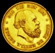 London Coins : A186 : Lot 1138 : Netherlands Ten Gulden Gold 1875 KM#105 GVF with an edge nick, a one-year type