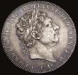 London Coins : A186 : Lot 1339 : Crown 1818 LVIII ESC 211, Bull 2005 VF toned, possibly once cleaned