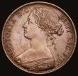 London Coins : A186 : Lot 1913 : Penny 1865 5 over 3 Freeman 51 dies 6+G GVF lightly cleaned with a series of hairlines on both sides