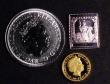London Coins : A186 : Lot 2590 : Ten Pounds Platinum Britannia One Tenth Ounce Platinum 2018 S/BPA3 UNC in capsule, Fifty Pence Gold ...