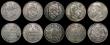 London Coins : A186 : Lot 2658 : France Five Francs (5) 1834T Nantes Mint KM#749.12 Good Fine/Fine, waterworn, 1838MA Marseilles Mint...