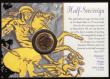 London Coins : A186 : Lot 395 : Half Sovereign 2000 Marsh 545, S.SB4 Lustrous UNC on the Royal Mint card of issue