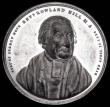 London Coins : A186 : Lot 767 : Death of the Reverend Rowland Hill 1833 44mm diameter in White Metal, unsigned, Obverse Draped bust ...