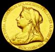 London Coins : A186 : Lot 812 : Diamond Jubilee of Queen Victoria 1897 26mm diameter in gold by G.W. de Saulles after T. Brock, Reve...