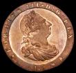London Coins : A186 : Lot 966 : Isle of Man Penny 1798 S.7415, Pridmore 32, M.71, GEF the obverse lustrous, the reverse attractively...