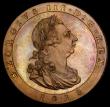 London Coins : A186 : Lot 967 : Isle of Man Penny 1813 Proof S.7415, Pridmore 19A, M.76, three small contact marks in the obverse fi...